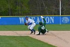 Baseball vs Babson  Wheaton College Baseball vs Babson during NEWMAC Championship Tournament. - (Photo by Keith Nordstrom) : Wheaton, baseball, NEWMAC